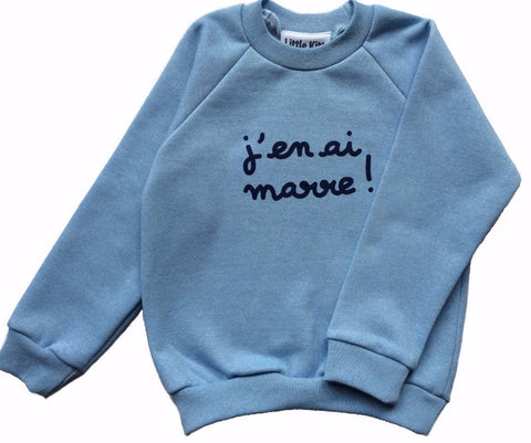 "I'm fed up" Slogan Sweatshirt