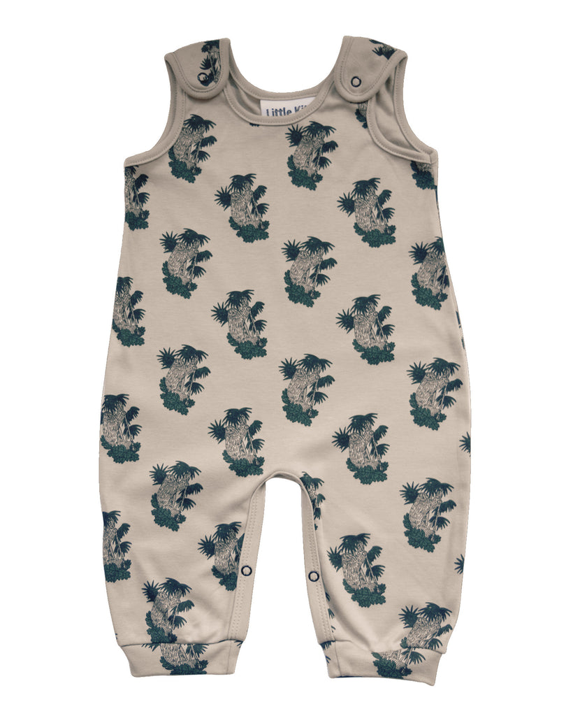 Little Kitt eco cotton dungaree jumpsuit for babies & toddlers